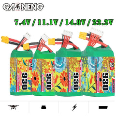Gaoneng GNB 930mAh 120C/240C LiPo Battery XT30 — 2S / 3S / 4S / 6S for FPV Racing Drones