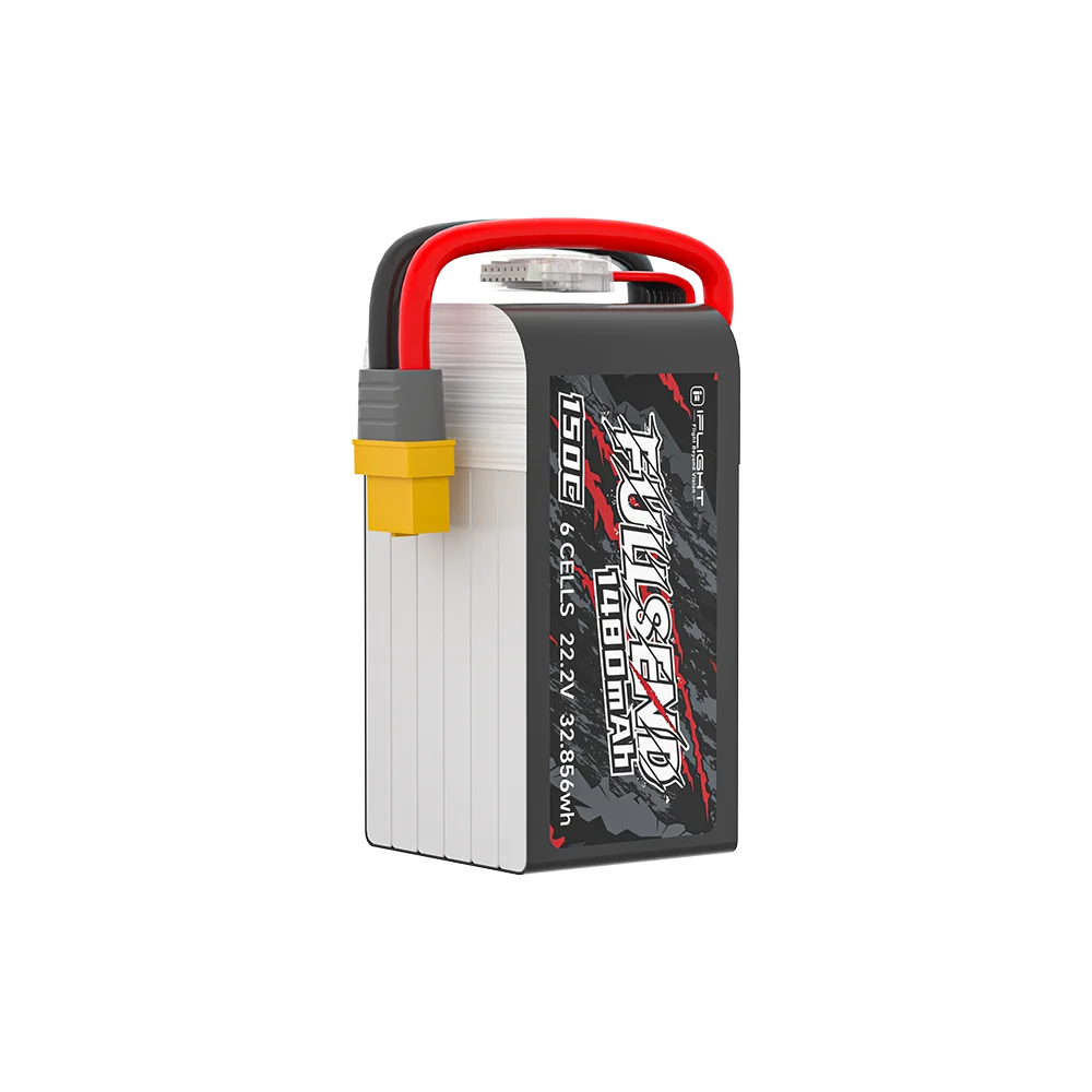 iFlight Fullsend 6S 1480mAh 150C LiPo Battery — 22.2V, XT60H, 230g, FPV Racing Drone