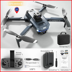 JJRC X28 GPS Drone 4K EIS Dual-Camera FPV Foldable RC Quadcopter Brushless Motor Obstacle Avoidance 2.4G WiFi - Thedroneflight