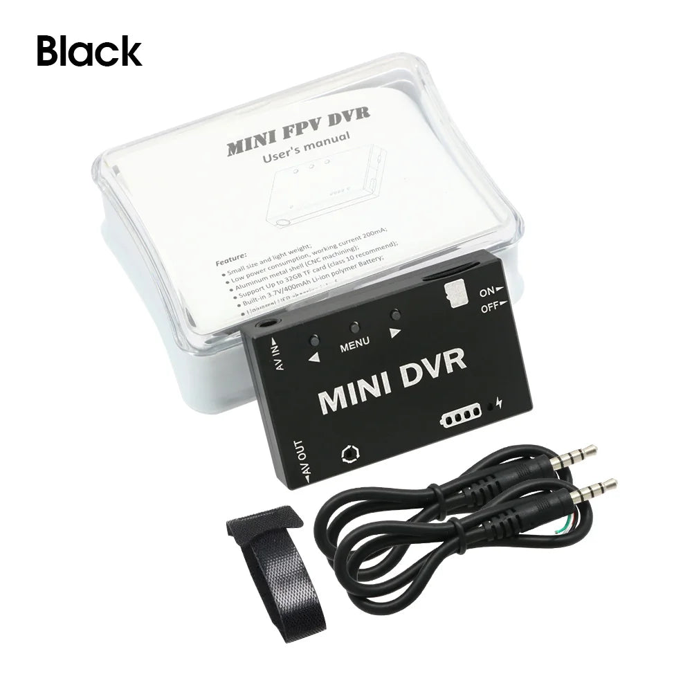 Mini FPV DVR Recorder Module - NTSC/PAL Switchable with Built-in Battery