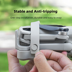 BRDRC Landing Gear for DJI Mini 4 Pro Drone Lightweight Foldable Extended Leg Protector Soft Fit for Mini 4 Pro Accessories - Thedroneflight