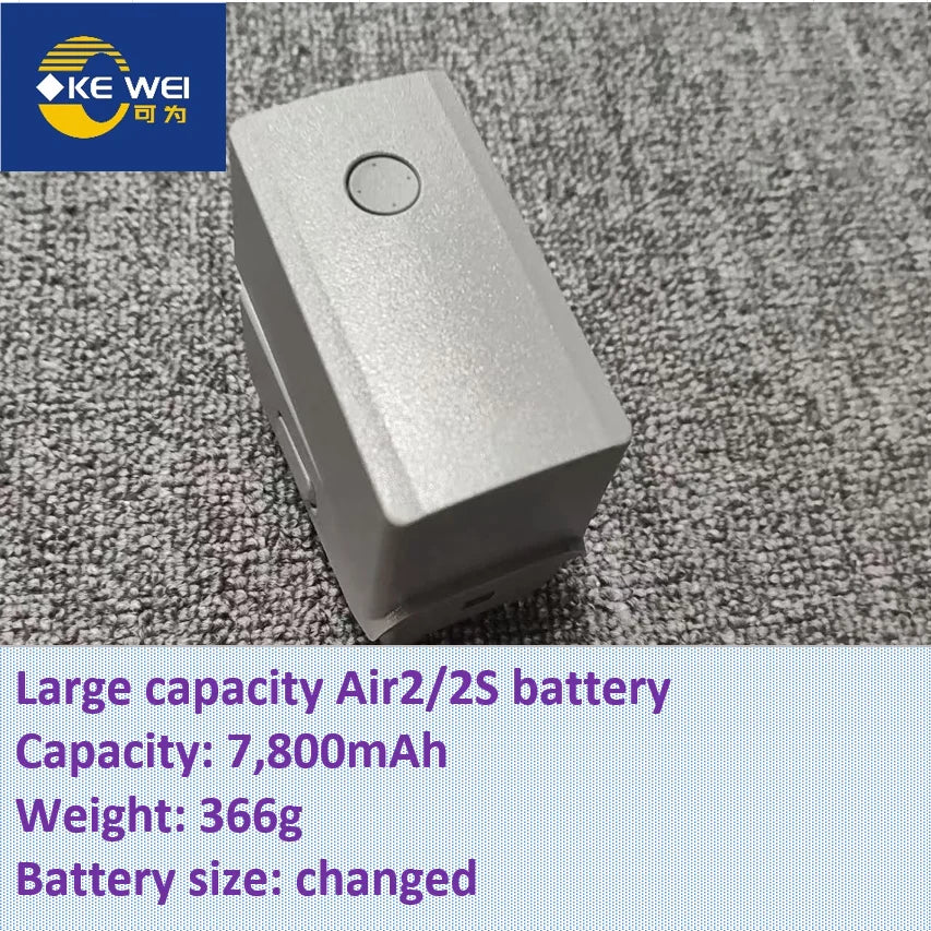 Larger capacity refitting battery 5200~12000mAh for DJI Air2/Air2s Drone for drone fans