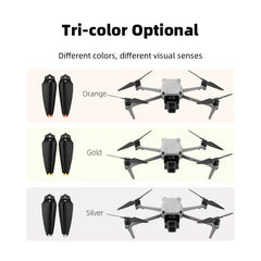 2/4 Pairs Low Noise 8747F Propeller Props for DJI Air 3 Drone Quick-Release Folding Blade Propellers Wing Accessories - Thedroneflight