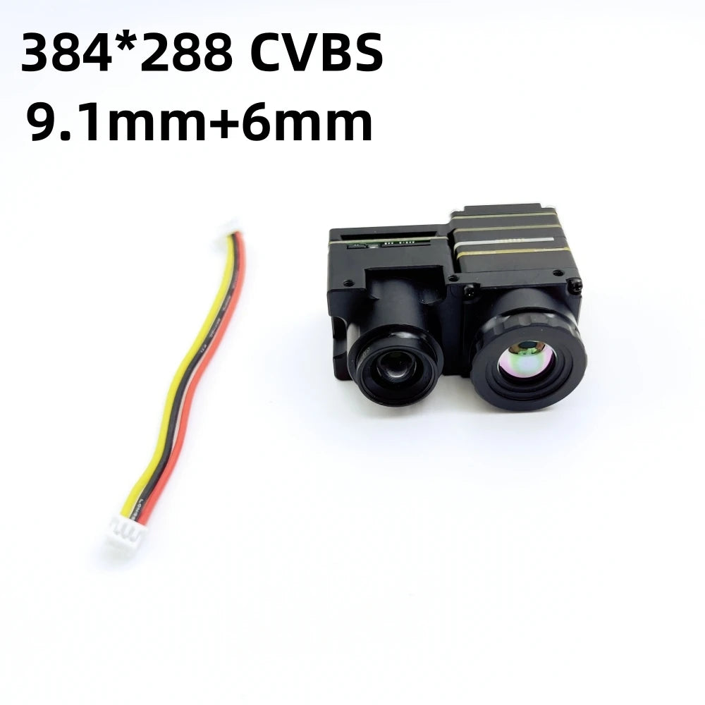 NCZOBOE Thermal Imaging Module Dual-Light Camera HD Imaging 256/384/640 Resolution Camera CCVBS Interface