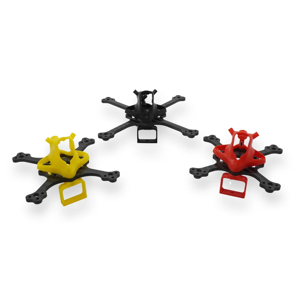 RC Micro Drone FPV Frame Kit 75mm 80mm 110mm Wheelbase For MINI RC FPV Freestyle Tiny Whoop Racing Drone Quadcopter DIY Parts