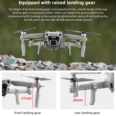 BRDRC Drop System for DJI Air 2S/Mavic Air 2 Airdrop Thrower Transport Device with Landing Gear Long Distance Deliver Accessory - Thedroneflight