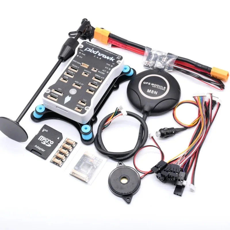 Pixhawk PX4 2.4.8 Flight Controller 32-Bit Autopilot with Safety Switch & Buzzer