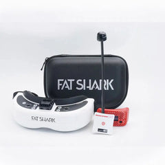FatShark Dominator HDO2 FPV Goggles — ImmersionRC RapidFIRE & Lumenier AXII Antenna Bundle - TheDroneFlight