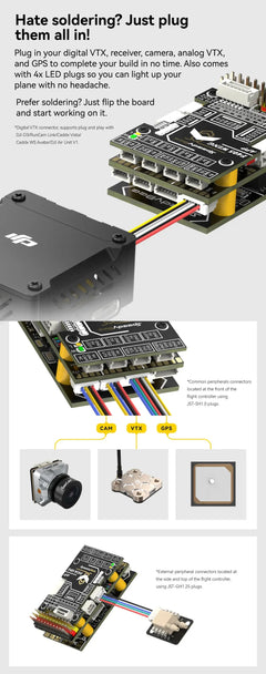 SpeedyBee F405 WING APP FC, Fixed Wing RC Plane Board, Reliable Flight Control, Compact & Easy to Configure