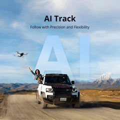 Potensic ATOM 2 Camera Drone — 4K/30fps HDR, 8K/48MP, 3-Axis Gimbal, Under 249g, 10km, AI Track, AI Night Shot, 32-Min Flight
