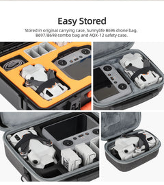 DJI Mini 4 Pro Accessories Kit - Landing Gear Propeller Guard RC 2 Case