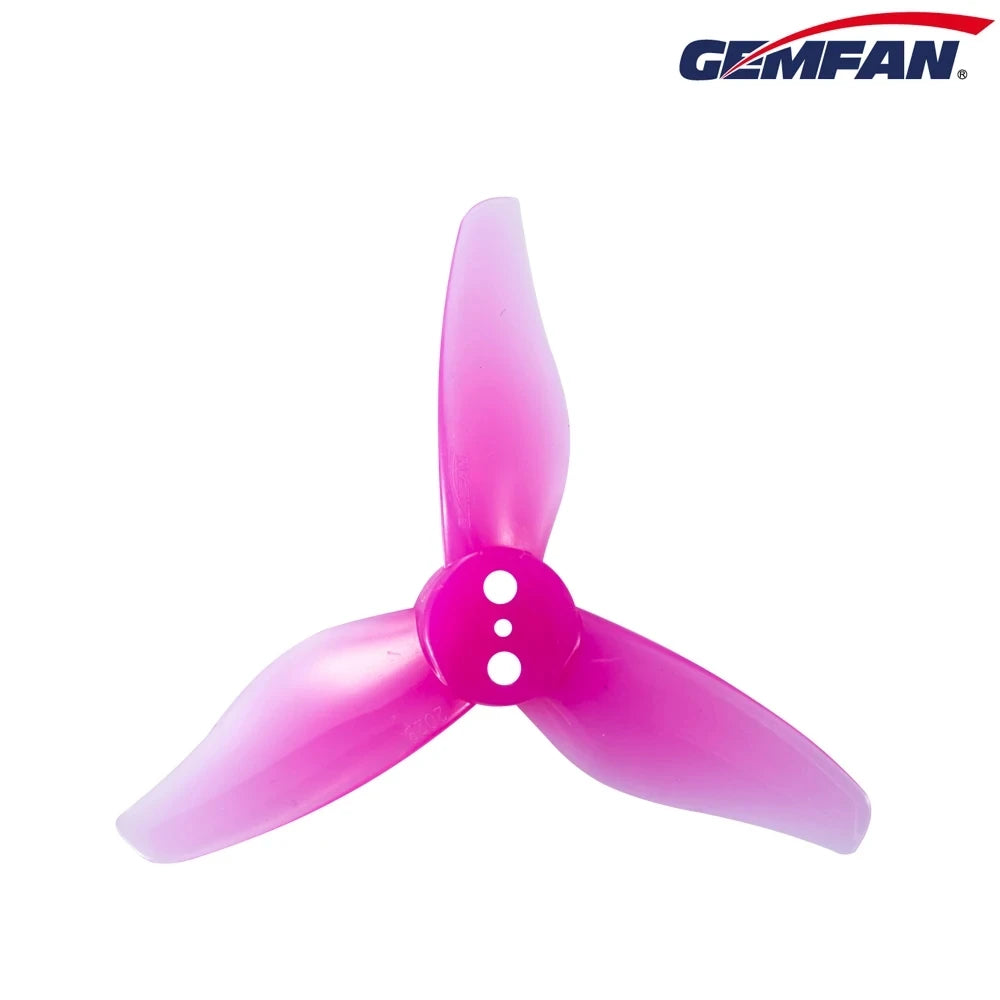 4Pairs GEMFAN Hurricane 2023 3-Blade 2 Inch Propeller 3 Holes 1.0mm/1.5mm Center Hole Diameter for RC Toothpick FPV Drone