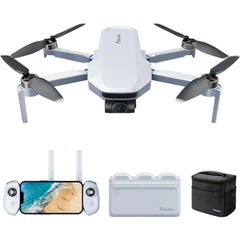 Potensic ATOM Fly More Combo — 4K/30fps Sony CMOS, 3-Axis Gimbal, Under 249g, 6km Range, GPS, 3 Batteries