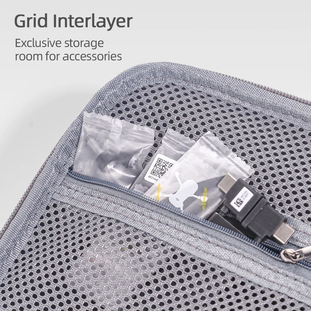 New Carrying Case Protective Sotrage Bag Waterproof Suitcase for DJI Mini 2/2SE/4K Drone Remote Battery Accessories
