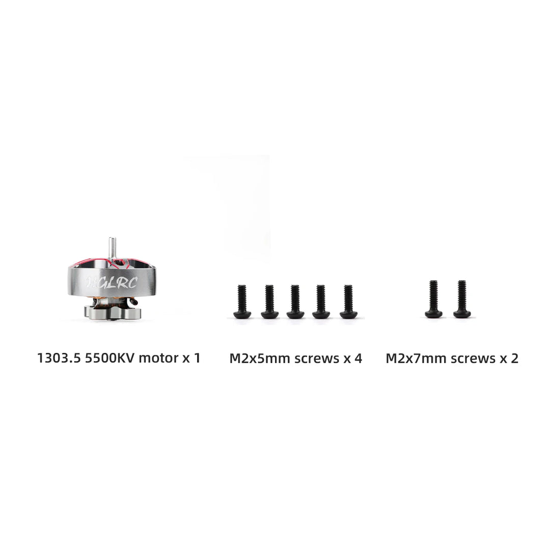 HGLRC SPECTER 1303.5 Brushless Motor 5500KV 2-4S LIPO Compatible 2-4inch Propeller for FPV Freestyle 2-4inch Toothpick Drones