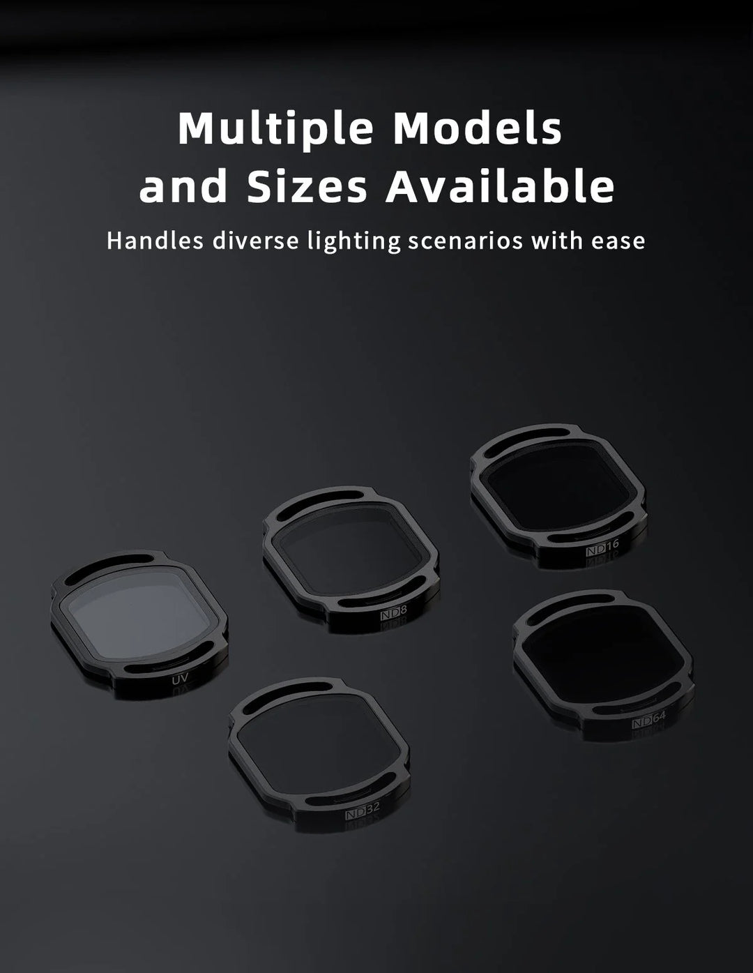 GEPRC O4 Air Unit Pro Filter ND8/ND16/ND32/ND64/UV Glass ND Filter for O4 Air Unit Camera Len to Bright Light