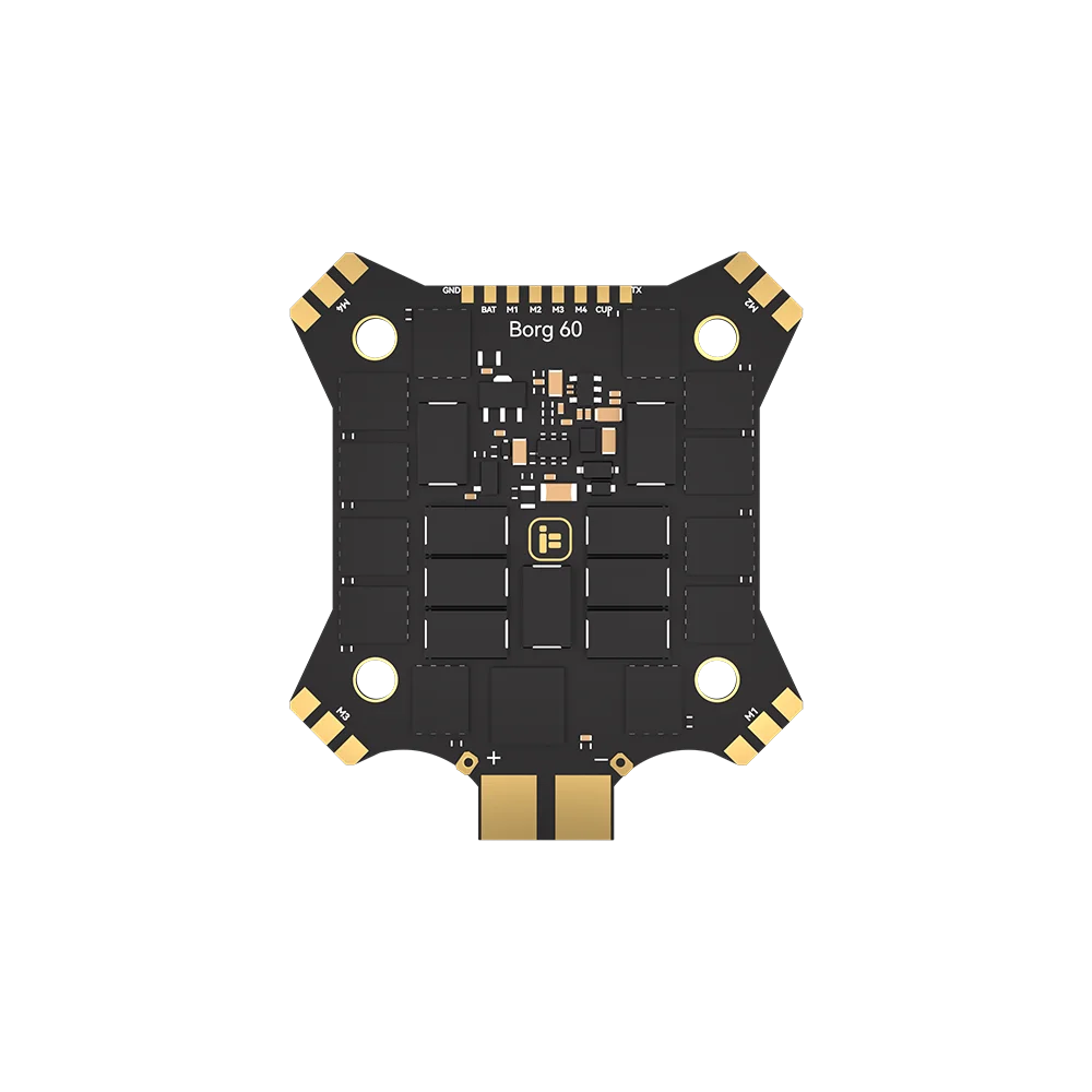 iFlight Borg H7 Stack — STM32H743, Dual ICM42688P, 4–12S FC + Borg 60A BL32 ESC - TheDroneFlight