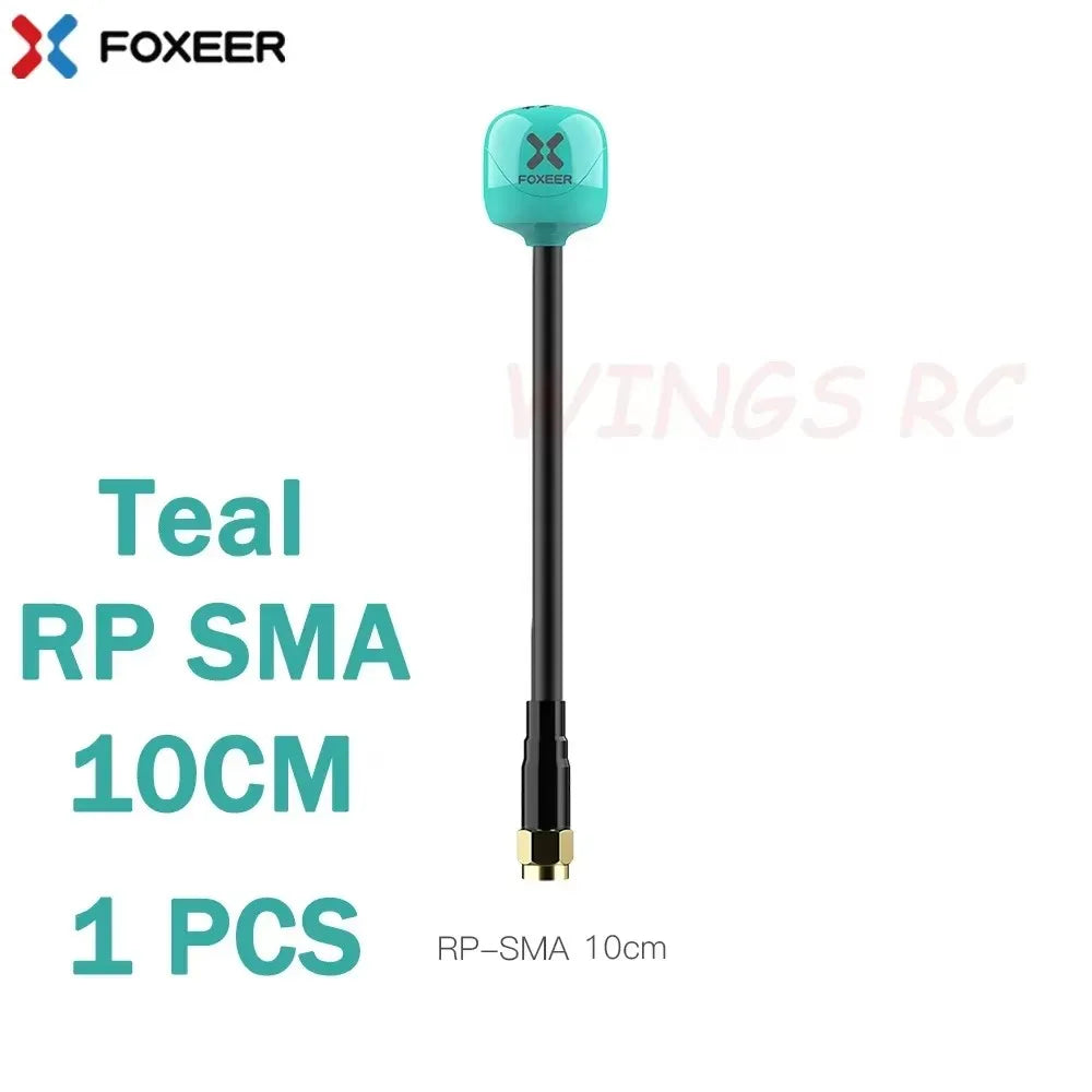 Foxeer Lollipop 4 Plus 5.8GHz FPV Antenna 2.6dBi RHCP — SMA / RP-SMA / UFL / MMCX, 1PC or 2PC
