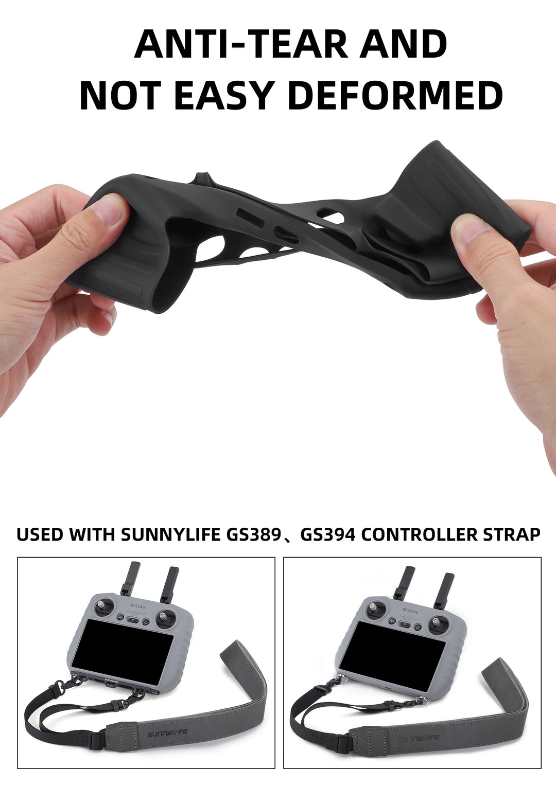 DJI RC 2 Silicone Case + Sun Hood | Air 3 Remote Controller Accessories