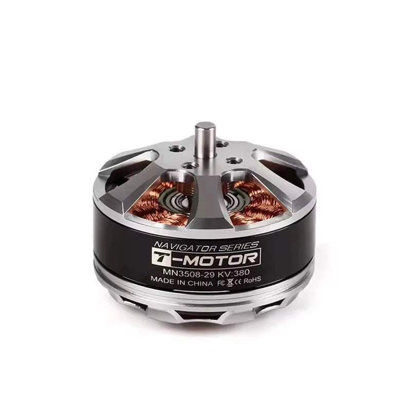 T-MOTOR MN3508 Navigator Series Brushless Motor — KV380 / KV580 / KV700, 1.8kg Thrust, 3-6S, UAV VTOL Fixed-Wing