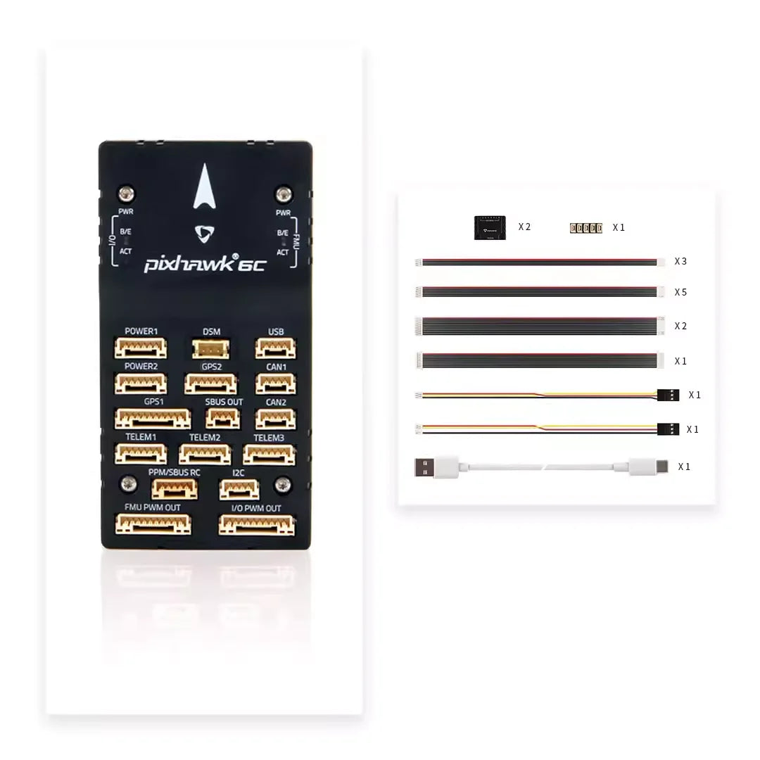 Holybro Pixhawk 6C Flight Controller — PX4/ArduPilot, Metal Shell, M10/M9N GPS Options - TheDroneFlight