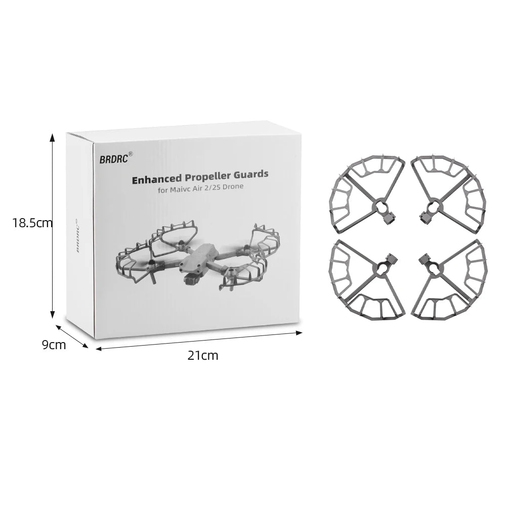 Propeller Guard for DJI Mavic Air 2/Air 2S , Quick Release Props Blade Wing Fan Cover for Air 2S Helice Protector Accessories - Thedroneflight