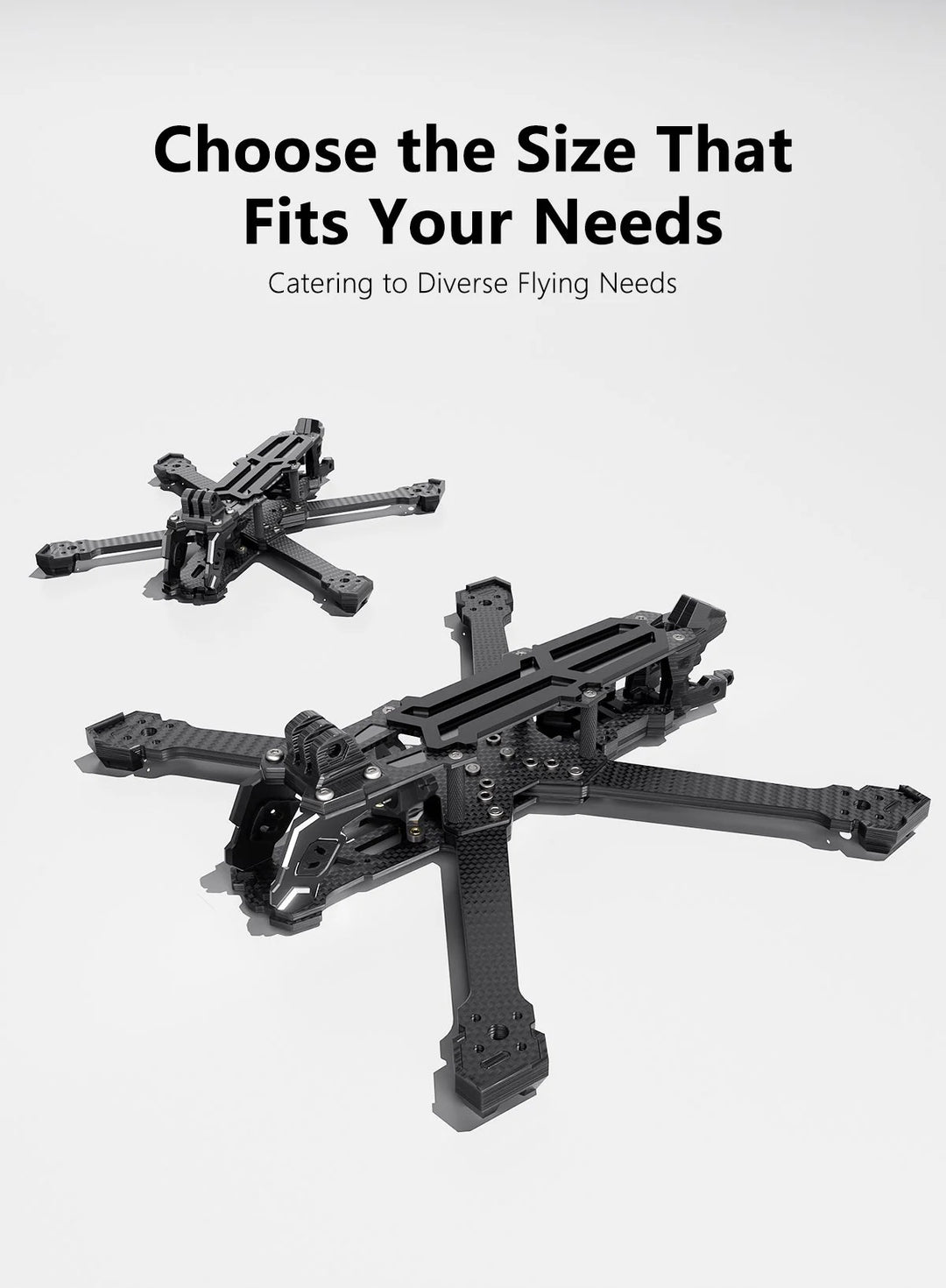 GEPRC Vapor X5/X6 FPV Freestyle Frame - 5mm Carbon