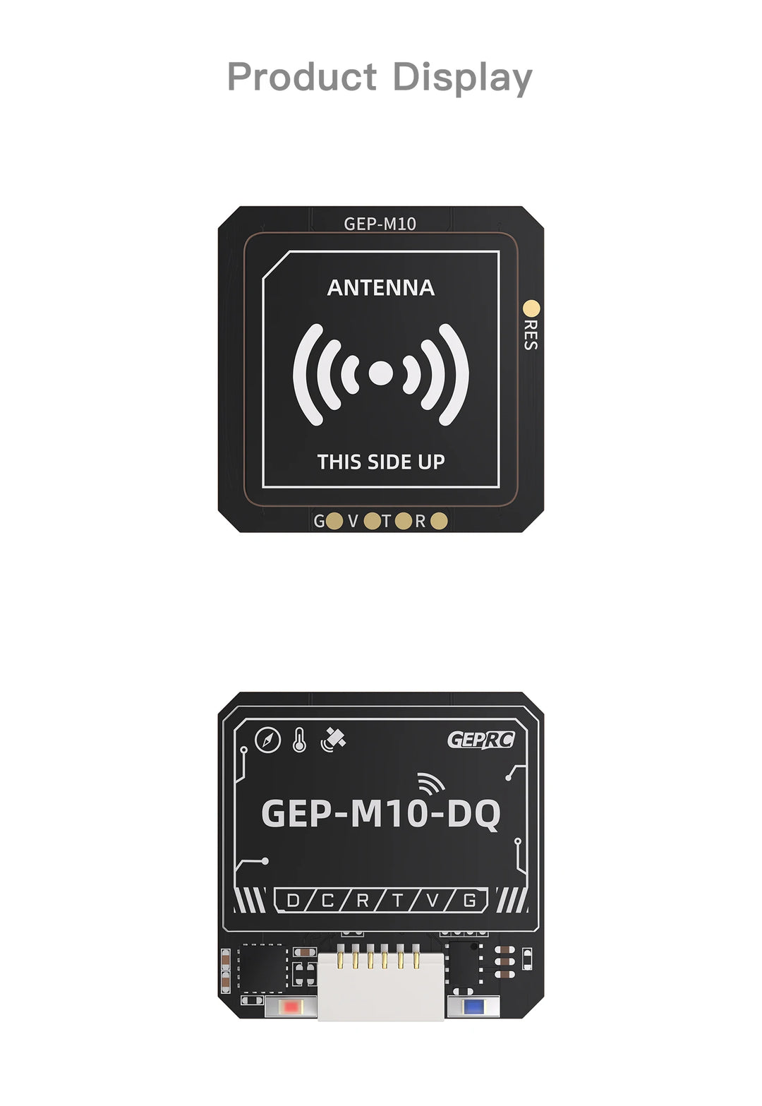 GEPRC GEP-M10 Series GPS Built-in Flash Chip QMC5883L Magnetometer DPS310 Barometer Accurate and Farad Capacitor for FPV Drone - Thedroneflight
