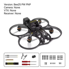 SpeedyBee Bee25 2.5" HD FPV Cinewhoop — DJI O4/O3/Runcam Link, ELRS 2.4G / TBS CRSF