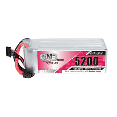 GAONENG GNB 5200mAh 6S1P 22.8V 65C Lipo Battery For X8 FPV 10inch Xclass FPV Drone 1/7 1/8 Scale Vehicles RC Car Boat UAV - Thedroneflight