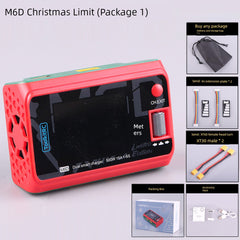 Toolkitrc M6d Summer Special Edition Balance Charger 6S Lithium Battery Dual-Channel 500W Model Aircraft UAV FPV