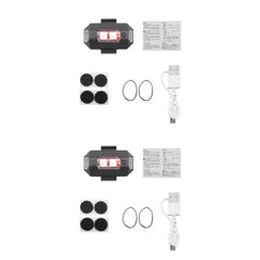 Mini Drone Strobe Light - 6-Color Anti-Collision LED for DJI NEO/Mini 4 Pro/Mavic 3