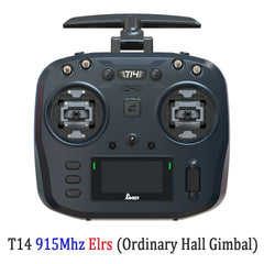 Jumper T14 ELRS RC Radio Transmitter 1W — 2.4GHz or 915MHz, CNC Hall Gimbals, OLED, Foldable Antenna