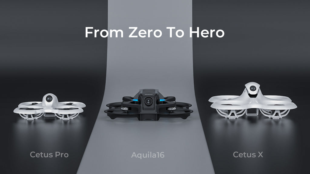 BETAFPV Aquila16 FPV Kit - Brushless Racing Drone for Indoor & Outdoor Flight